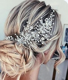 cheap -Headpiece Crystal Wedding Birthday Elegant Bridal With Crystal Headpiece Headwear