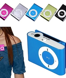 billiga -mini mp3 spelare musik media mini klipp stöd tf kort snygg design fashionabel bärbar mini usb mp3 spelare