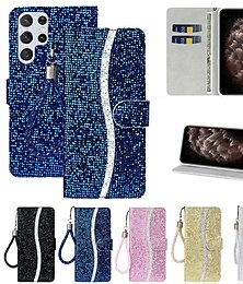 abordables -teléfono Funda Para Samsung galaxia S25 Ultra S23 S22 S21 S20 Ultra Plus FE A54 A34 A14 A72 A52 A32 A22 A12 Note 20 Ultra 10 Plus A53 A33 A23 A13 Nota 20 10 Tarjetas billetera con Soporte Magnética