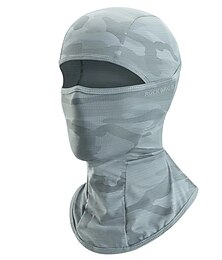 olcso -ROCKBROS Nyakvédő Kerékpáros sapka balaclavas UV ellenálló Kerékpár Légáteresztő Porbiztos Könnyű Kerékpár / Kerékpározás Lóhere Fekete Szürke Spandex mert Férfi Női Uniszex Felnőttek Mountain bike