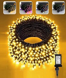 economico -10m 20m 3000.0 Fili luminosi 100/200/300 LED 2835 SMD Bianco caldo Bianco Multicolore Luci di stringa creative Luci natalizie Vacanze Matrimonio Decorazione natalizia 24 V