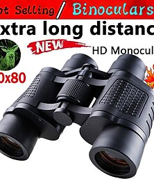 cheap -Binoculars 80x80 Telescope Professional Long Reach Binoculars for Hunting Professional Telescop 2023 Professional Binoculars Hiking Hunting Binoculars Optical High Definition Lenses HD Professional