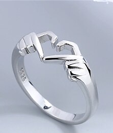 preiswerte -Damen Ringe Modisch Outdoor Herz Ring