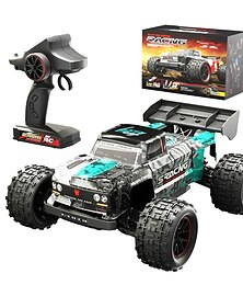 cheap -JJRC Q146 2.4G 4WD Remote Control Toy Car Large Electric Sports Four-wheel Drive High-speed Off-road Remote Control Rc Racing Big Foot Short Truck Model Car (Alloy)