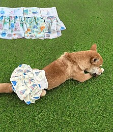 halpa -Koirat Kissat Koiran fysiologiset kuukautishousut Muoti Vapaa-aika Hengittävä Pehmeä Pestävä Mukava Sänky Rento / arki Koiran vaatteet for Pomeranian Pienelle lemmikille papillon Small