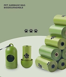 economico -sacchetto per la cacca del cane addensato sacchetto per la cacca completamente degradabile sacchetto per la raccolta degli escrementi strumento divino pala sacchetto per escrementi di gatto sacchetto