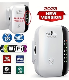 levne -WiFi extender 2023 nejnovější generace wifi booster pokrytí až 2640 čtverečních stop internetový booster s ethernetovým portem bezdrátový booster wifi extender posilovač domácího signálu