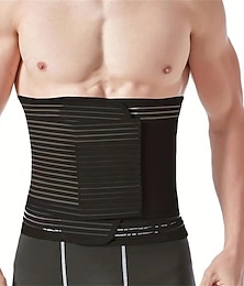 abordables -cinturón de soporte abdominal para hombres y mujeres - recuperación postoperatoria y posparto - alivia las molestias de la hernia
