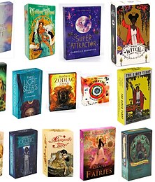 abordables -Version anglaise des cartes de tarot jeu de société cartes de tarot cartes de tarot oracle