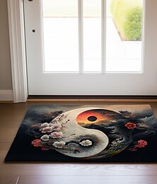 זול -yinyang taichi מחצלות שטיחים שטיחים רחיצים למטבח מחצלת בוהו שטיח חסין שמן מחליק מחצלת מקורה חיצונית מחצלת חדר שינה עיצוב חדר רחצה שטיח כניסה שטיח