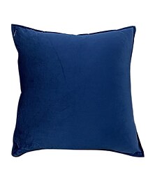 abordables -décoratif coussins 1 pc luxe velours couleur unie taie d'oreiller couverture salon chambre canapé housse de coussin extérieur coussin pour canapé canapé lit chaise rose bleu sauge vert violet