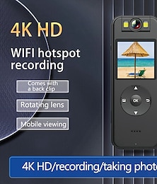 ieftine -CS09 Cameră Foto IP 4K Mini WIFI Acces la distanță Configurare Protejată Wi-Fi Full HD Exterior A sustine