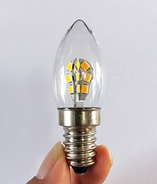 abordables -2 W Ampoules Bougies LED 260 lm E14 C35 24 Perles LED SMD 2835 Blanc Chaud Blanc 85-265 V