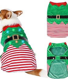 halpa -Koirat Kissat Liivi Muoti söpö tyyli Talvi Lämmin Pehmeä Pestävä Mukava Joulu ulko- Festivaali Bichon Frise Villakoira Pomeranian Pienelle lemmikille papillon