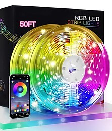 Χαμηλού Κόστους -30m led strip lights για υπνοδωμάτιο – rgb μόνιμα strip lights με τηλεχειριστήριο & έλεγχο εφαρμογής για διακόσμηση δωματίου και πάρτι σπιτιού