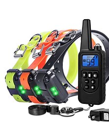 cheap -Dog Training Shock Collar Adjustable Dog Trainer Electronic / Electric Plastic Electronic Behaviour Aids Obedience Training For Pets