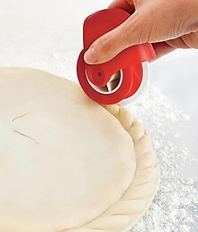 Недорогие -Простые в использовании щипцы для завивки пирога для пиццы, 1 шт., идеально подходят для украшения и выпечки корок для пиццы и кондитерских изделий.