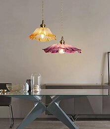 abordables -19/30 cm Conception de l'île Lampe suspendue Métal Verre Moderne Traditionnel / Classique 110-120V 220-240V