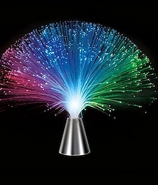 economico -luce in fibra ottica, cambio colore flash decorazione oggetti di scena luce luminosa led luce piena di stelle mazzo di fiori luce in fibra ottica luminosa flash colorato fiore luce notte giocattolo