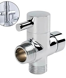 halpa -messinki vaihtoventtiili 3-tie vedenerotin suihku tee adapteri säädettävä suihkupää vaihtoventtiili kylpyhuonetarvikkeet