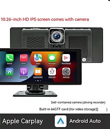 cheap -Universal 10.26 Screen Car Radio Multimedia WIFI Video Player Wireless Carplay Screen for Apple Or Android
