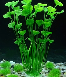 お買い得  -水槽 アクアリウムの装飾 金魚鉢 植物 デコレーション 再利用可 プラスチック 1 40*8.5 cm