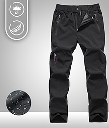 abordables -Mujer Pantalones para senderismo Verano Al aire libre Transpirable Resistente al Agua Secado rápido Ligero Pantalones / Sobrepantalón Prendas de abajo Cintura elástica Bolsillo con cremallera Violeta