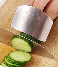 economico -protezione per le dita in acciaio inossidabile, protezione per le dita in acciaio inossidabile per non ferire il taglio, protezione di sicurezza, strumenti per la protezione delle dita, utensili da cucina