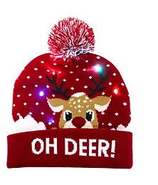 levne -Ježíšek Vánoční klobouk Unisex Roztomilý Vánoce Karneval Štědrý večer Klobouk