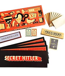cheap -SECRET HITLER Reveals Hitler English Edition Puzzle Game Card