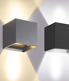 economico -applique da parete per esterni a led angolo del fascio regolabile 10w su e giù luce applique da parete per esterni impermeabile a led grigio lampada da parete nera led ip65 impermeabile 1050lm