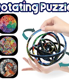 cheap -Tiktok Same Rotating Puzzle Puzzle Puzzle Puzzle Puzzle Puzzle Puzzle Puzzle Puzzle Puzzle Decompression 3D Flip Puzzle Toy