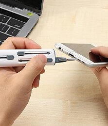 economico -Penna di pulizia multifunzionale 4 in 1 per kit di pulizia airpod con detergente per tastiera a spazzola morbida