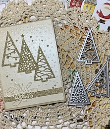 billiga -julgransdekorationer metall skärformar stenciler för gör-det-själv scrapbooking dekorativ prägling gör-det-själv-papperskort gör-det-själv-material