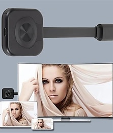 preiswerte -WiFi Wireless HDMI Mirror Screen Display Adapter TV Miracast Dongle für Zuhause 1080p