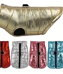 ieftine -Câini Pisici Haine Σακάκι Γιλέκο Sport & Outdoor Casual Iarnă Impermeabil Respirabil Απαλό Lavabil Comfortabil În aer liber Casul / Zilnic Îmbrăcăminte pentru câini for Bichon Frise Pomeran un
