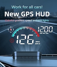ieftine -Majesun informație precisă de conducere m22 în timp real, cu electronică auto, vitezometru digital, alertă universală de supraviteză prin GPS, potrivită pentru toate vehiculele