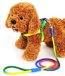 abordables -Chien Chat Harnais Ajustable Portable Durable Extérieur Marche