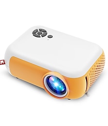 abordables -A10 mobile phone projection mini home portable 4K high-definition intelligent mini projector LCD Proyector Proyector de video para cine en casa 480x360 1800 lm Compatible con HDMI USB