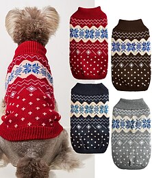 abordables -costume pet vêtements doggy pull pug pull pour chiens hiver pull chat et chien pull chien vêtements d'hiver robes pour l'hiver pet pull vêtements automne et hiver