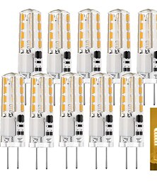 abordables -10 pièces 2 W LED à Double Broches 200 lm G4 T 32 Perles LED SMD 3014 Blanc Chaud Blanc Froid Blanc Naturel 220-240 V 110-130 V