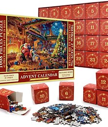 cheap -Advent Calendar 2023 Festival Jigsaw Puzzles