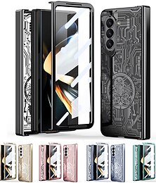 رخيصةأون -هاتف غطاء من أجل سامسونج جالاكسي Z Fold 5 Z Fold 4 Z Fold 3 Z Fold 2 ضد الصدمات ABS + PC