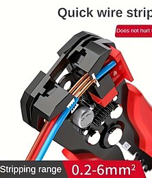 abordables -Coupe-câble multifonctionnel à dénuder automatique & pince pour couper le dénudage des fils électriques & sertissage