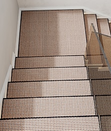 voordelige -traptrede tapijten geometrisch antisliptapijt antislip veiligheidsdeken antislip indoor loper voor kinderen, ouderen en huisdieren