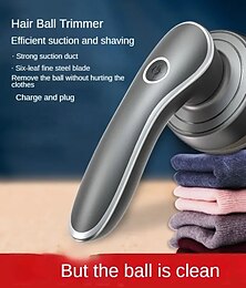 お買い得  -充電式ファブリックシェーバー USB 電源糸くずシェーバー セーターデフザー 毛羽立ちを取り除く 糸くずボール 丸薬 衣類からの泡 家具 カーペット ソファ