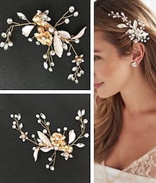 cheap -Hair Clip Alloy Wedding Shiny With Crystals Headpiece Headwear