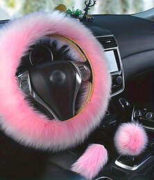 economico -3 pezzi/set coprivolante per auto cambio freno a mano copertura sfocata inverno caldo moda accessori interni per auto universali