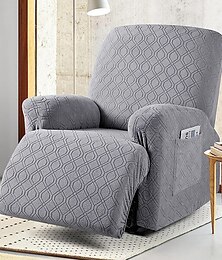 halpa -joustava nojatuolin lepotuoli päällinen 1 istuin lepotuoli tuolin päällinen lepotuoli slipcover sohvan päällinen sivutaskulla jacquard sohva huonekalun päällinen/suoja pehmeä joustavalla pohjalla,