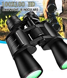 levne -180x100 hd extra dalekohled na velkou vzdálenost dalekohled pro noční vidění se zoomem pro slabé osvětlení pro lov, turistiku, pozorování ptáků dárky